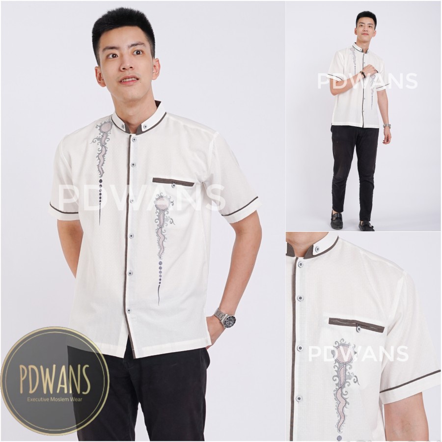 Buju Muslim Terbaru 2023 Baju Lebaran Kekinian Koko Lakilaki Import Atasan Muslim Pria Kekinian Bj C