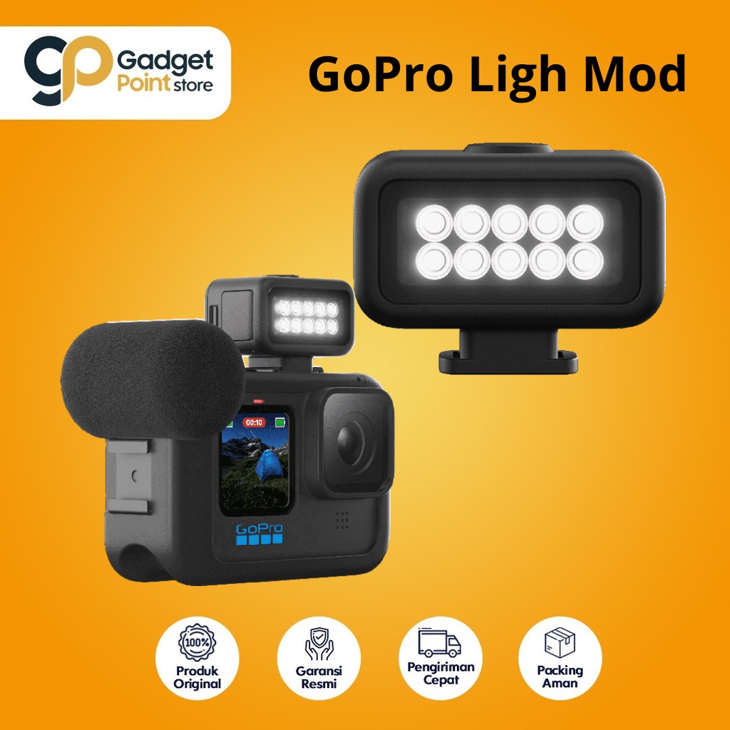 GoPro Light Mod Lamp | Go Pro Lampu Lightning Camera - Original