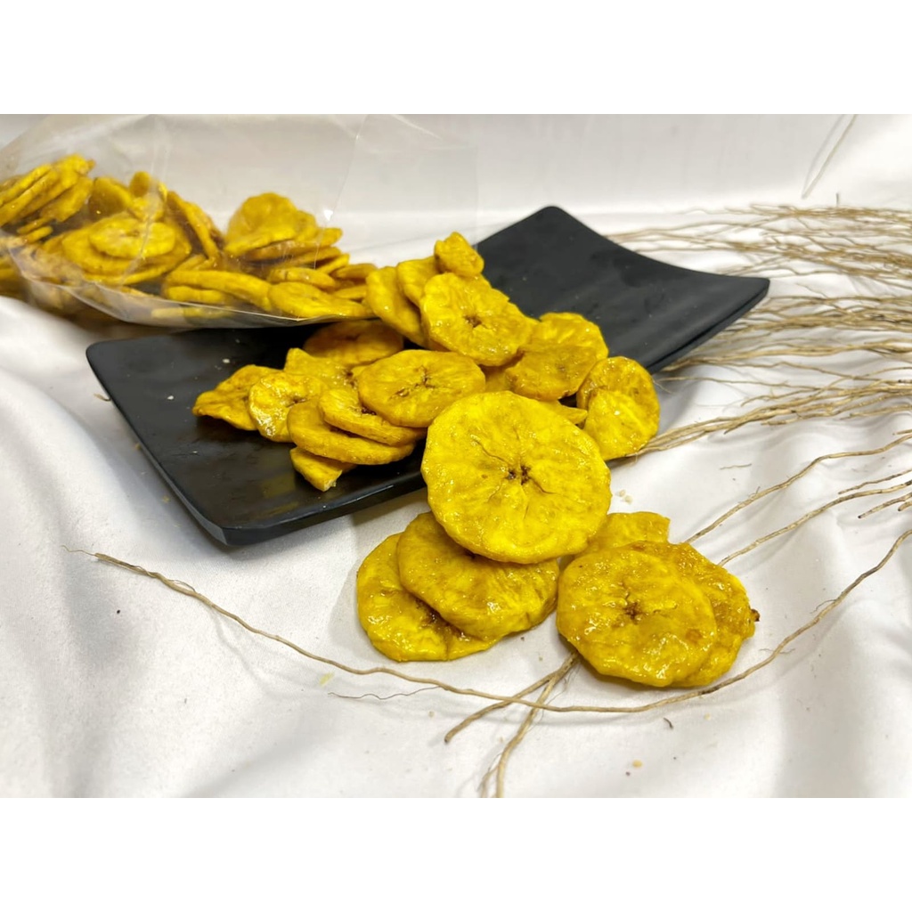 Keripik Pisang Renyah Bulat 250gram