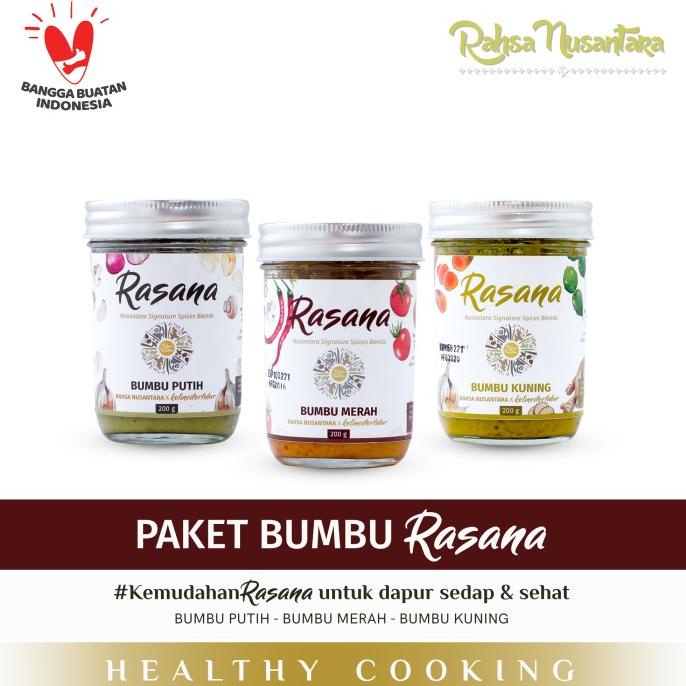 

Paket Lengkap Rasana - Bumbu Dasar Instan by Rahsa Nusantara