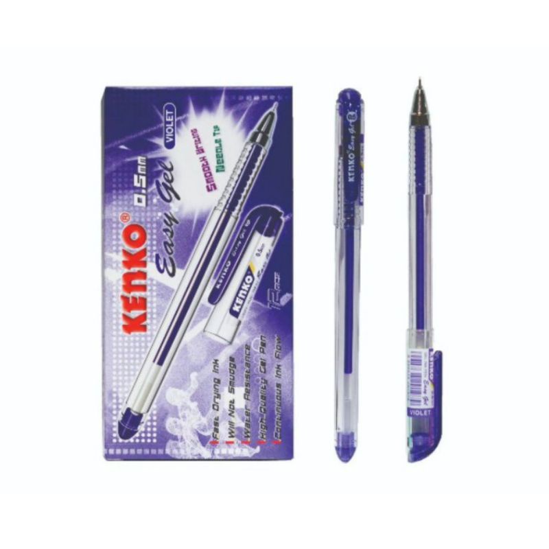 

qwe Pulpen Kenko Easy Gel 0.5mm ( 1pak/12pcs )