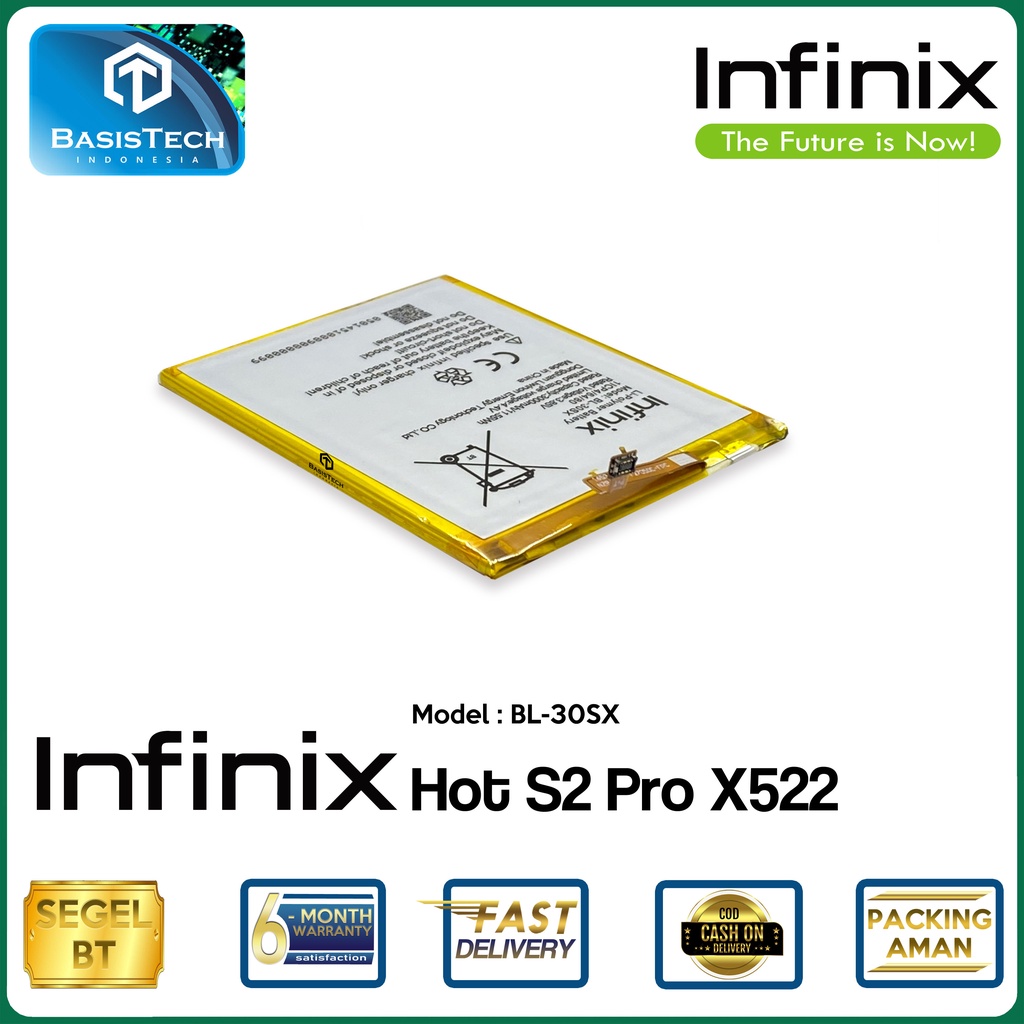 BATERAI INFINIX HOT S2 PRO X522 - BL-30SX - ORI99