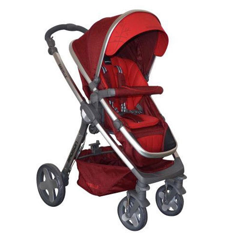 HARGA PROMO Kereta Dorong Bayi Stroller BabyElle S989 Madison Red
