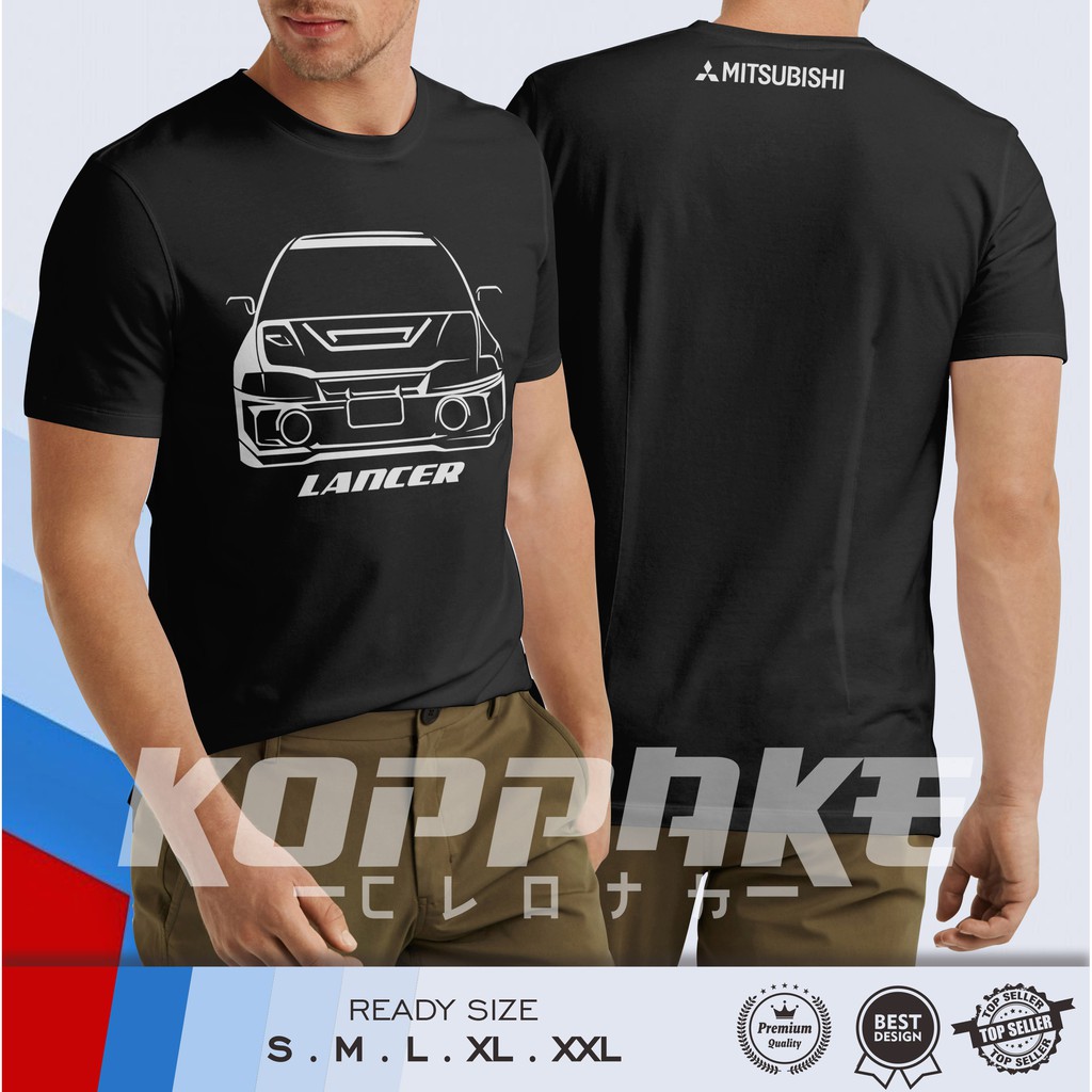 Kaos Mobil Mitshubishi Lancer Evo 4 Baju Otomotif