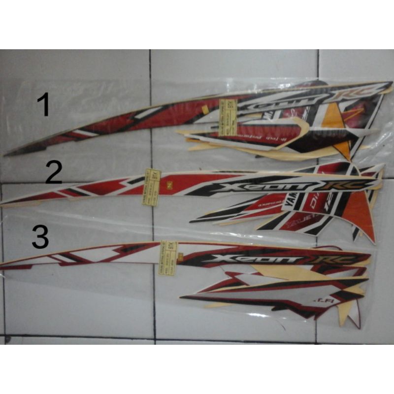 Stiker Striping Xeon rc 2013