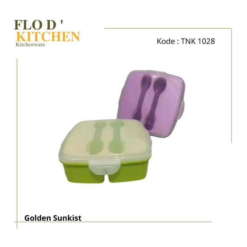 Tempat Makan Sekat 3 TNK1028 Hijau