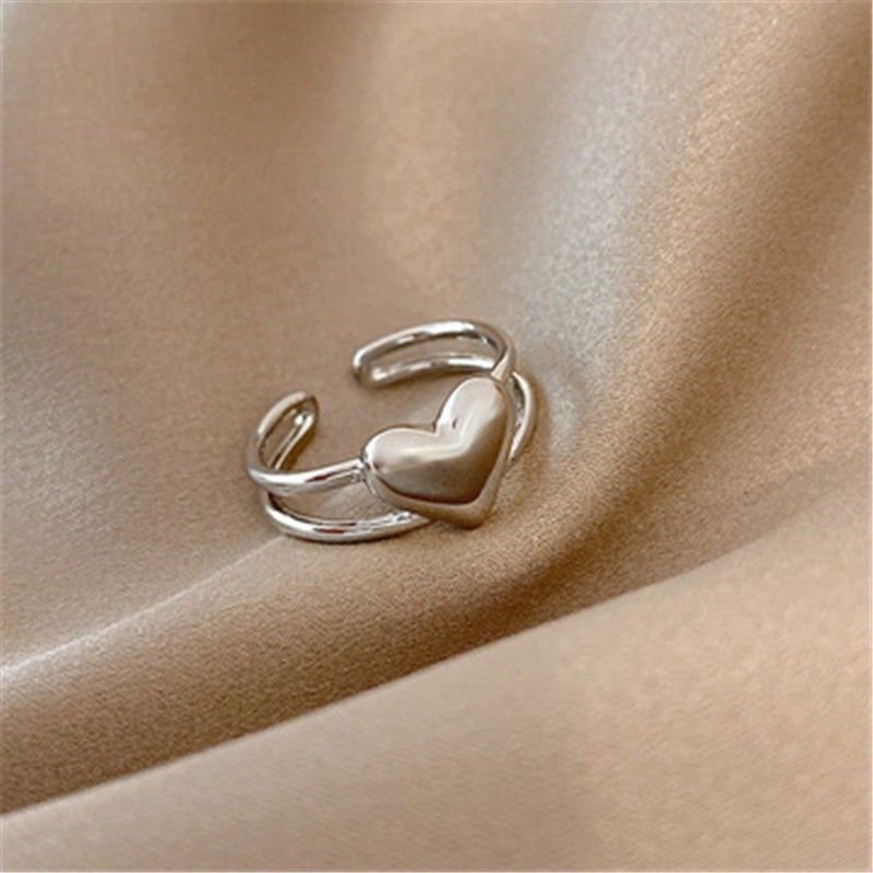 Love Double-sided Ring Accessories Temperament Personality Korea