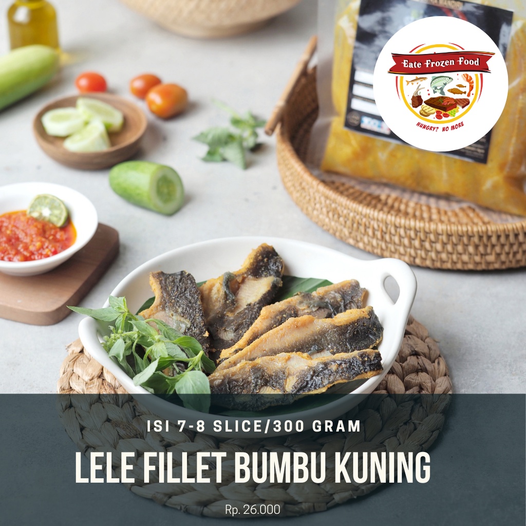 

Lele Fillet Bumbu Kuning/Tanpa Duri