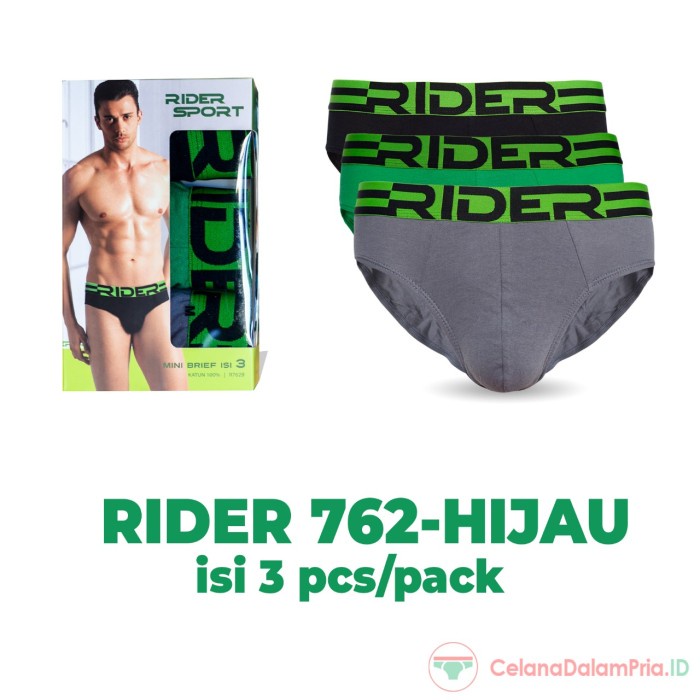 CELANA DALAM PRIA BRIEF RIDER SPORT R762B HIGHT QUALITY