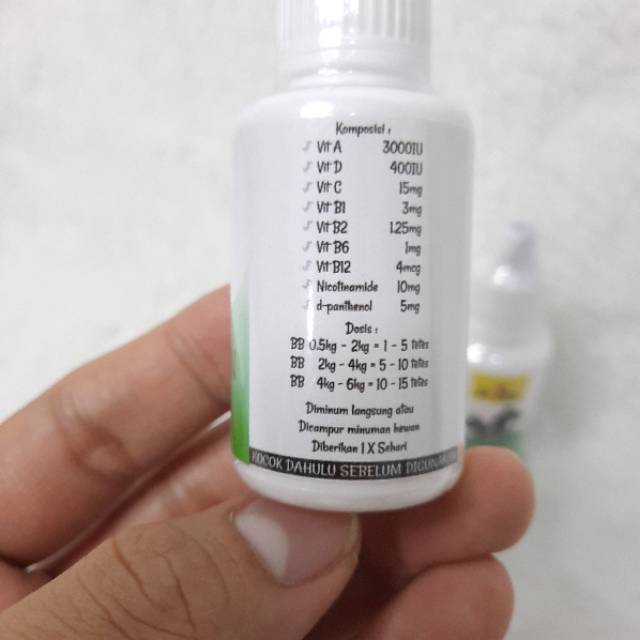 p3ts Obat vitamin multivitamin kucing dan anjing kelinci