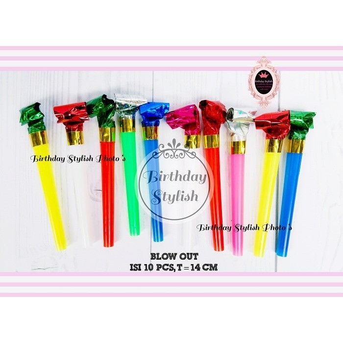 

MURAH MERIAH PELUIT KERTAS GULUNG / BLOW OUT / MINI TEROMPET ISI 10 PCS !!!!!