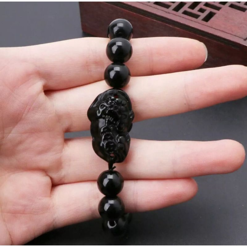 GELANG FENG SHUI BATU OBSIDIAN HITAM DAN KEBERUNTUNGAN