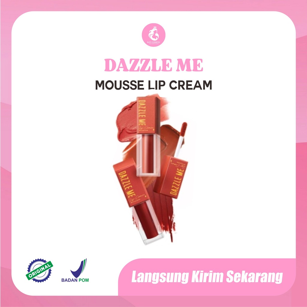 Dazzle Me Mousse Lip Cream/An Intense Color In Mousse In One Swipe