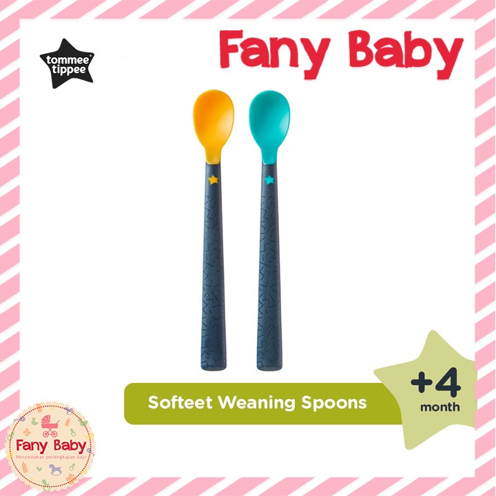 TOMMEE TIPPEE SOFTEE WEANING SPOONS