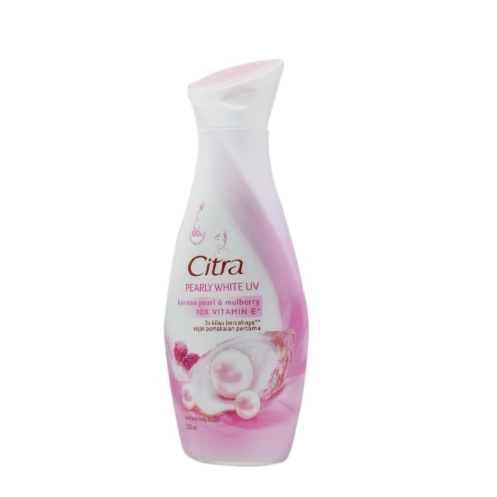 

Citra Hand Body Lotion Pearly White UV 230ML