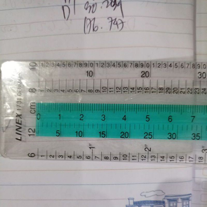 

LINEX 0884 00/1731 Penggaris word processing untuk layout cetakan dengan komputer.