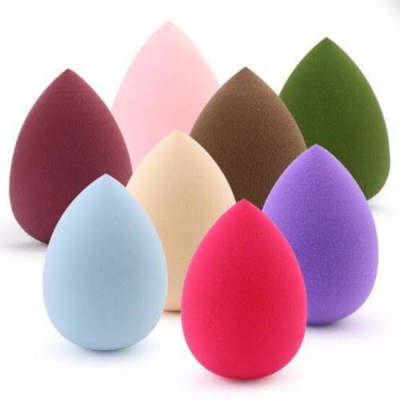 Spon Foundation Beauty Blender Makeup Bentuk Telur