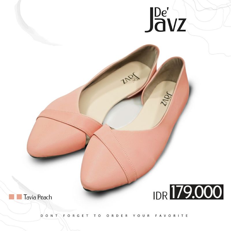 SEPATU FLAT TAVIA || De'Javz