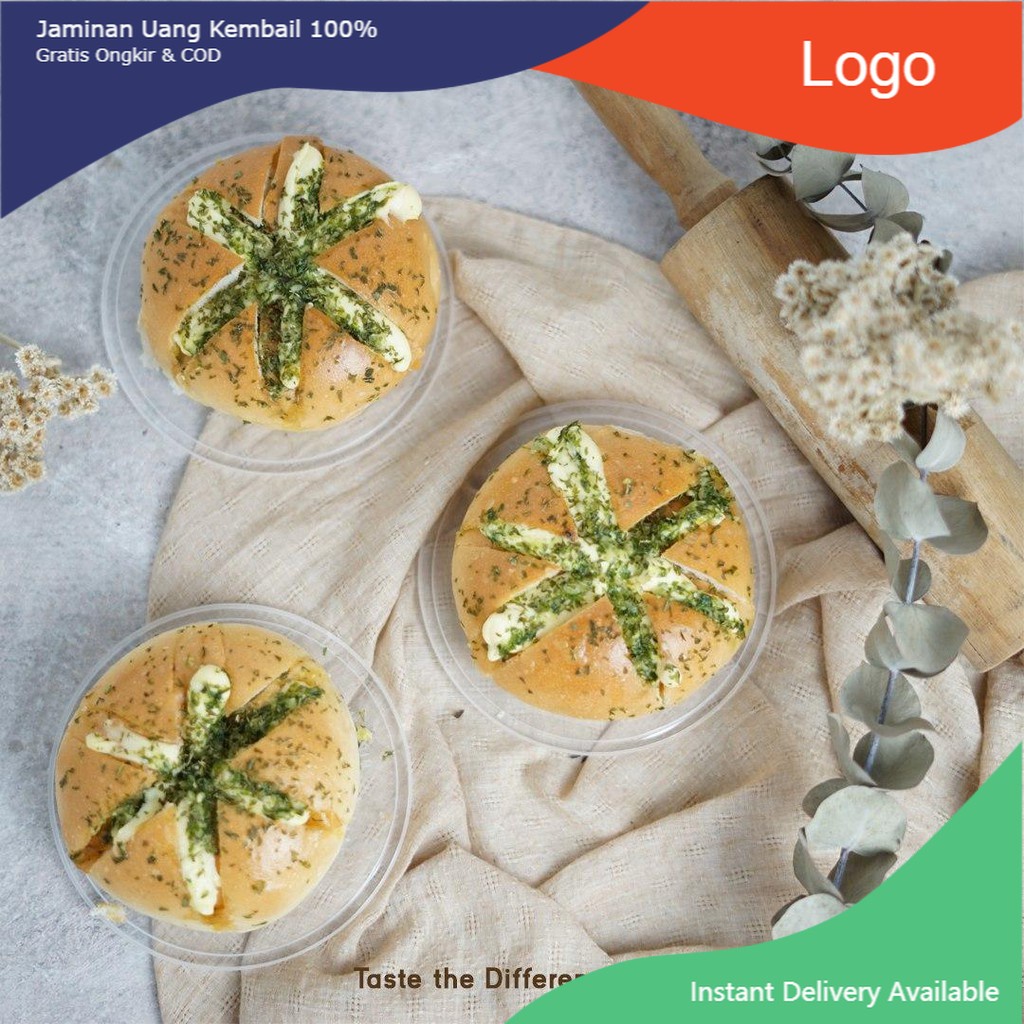 

Korean Garlic Cheese Cream Bread