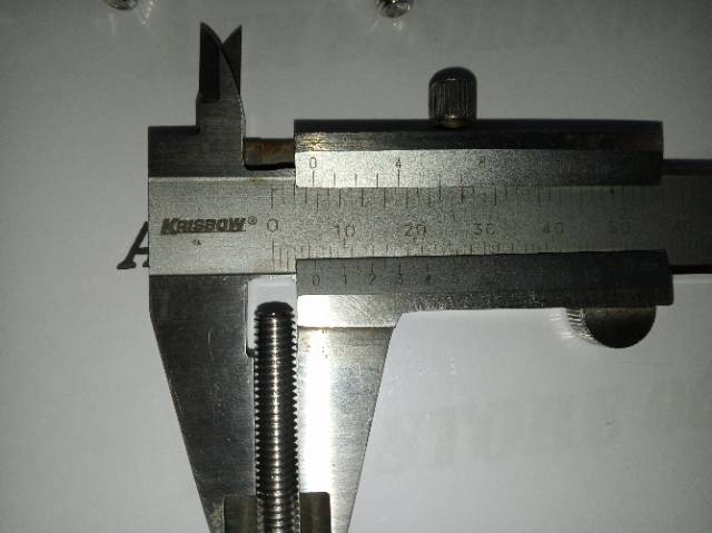 L tanam M6 x 35 (3.5cm) stainless 304