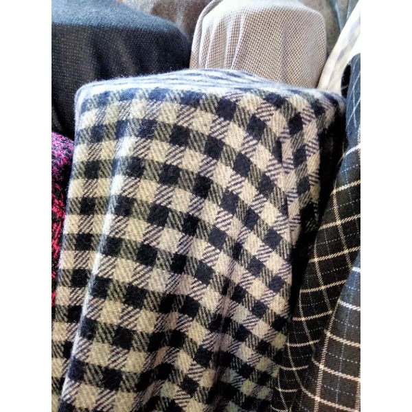 bahan kain /tweed chanel /WOL per(0.50meter)