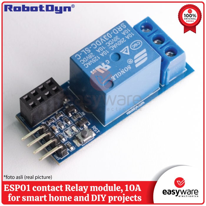 RobotDyn Relay ESP8266 WiFi IoT ESP01 Contact Relay module