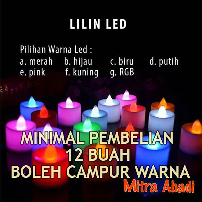 Lilin LED/LED Lilin Elektrik/Electric Candle