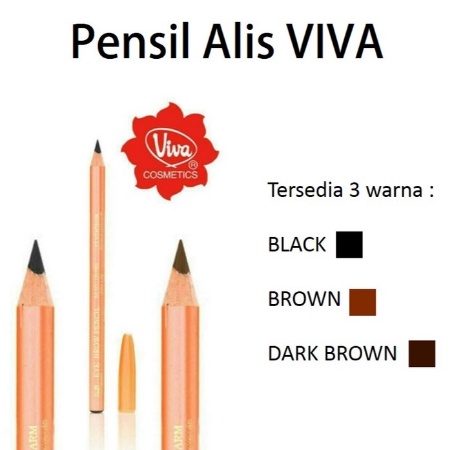 ⭐ BAGUS ⭐ VIVA PENSIL ALIS 1,3gr  | Eyebrow Original