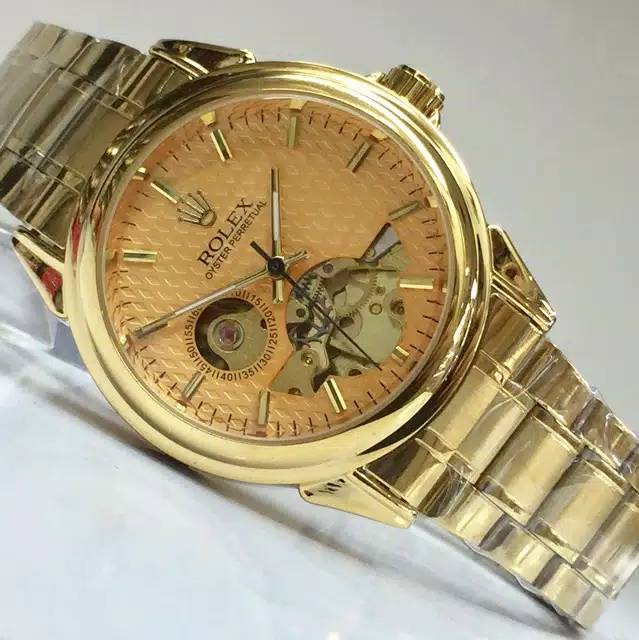 ROLEX SKELETON CHAIN FULLGOLD EMA