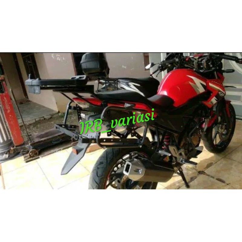 Bracket Top Box CB150R OLD dan CB150R NEW model geser, Breket BOX model geser All CB150R OLD