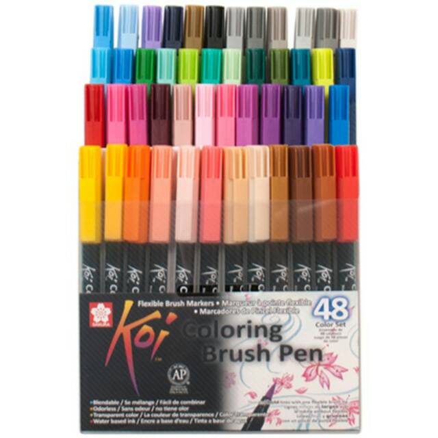 

Koi brush 48 warna