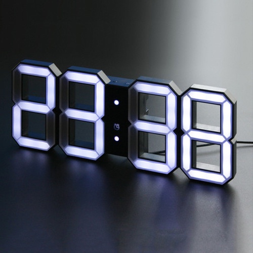 Jam Meja LED Digital - Jam LED Digital Dengan Alarm - Jam Minimalis - Jam Modern - Jam Meja LED Digi
