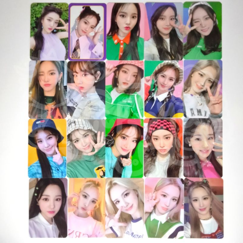 [READY] PHOTOCARD WEEEKLY SOOJIN MONDAY JIYOON SOEUN JIHAN JAEHEE ZOA WE ARE WE CAN WE PLAY PLAY GAM