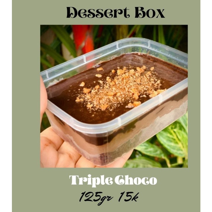 

Dessert Box Triple Choco