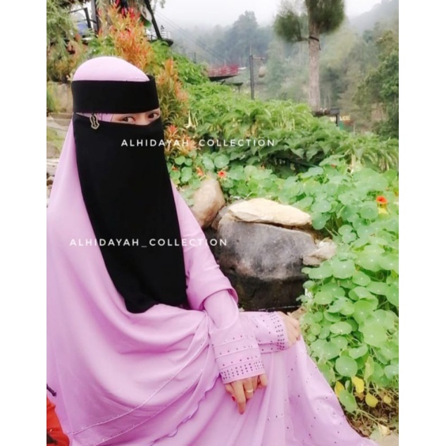 Niqob Terompah by Alhidayah collection temboro