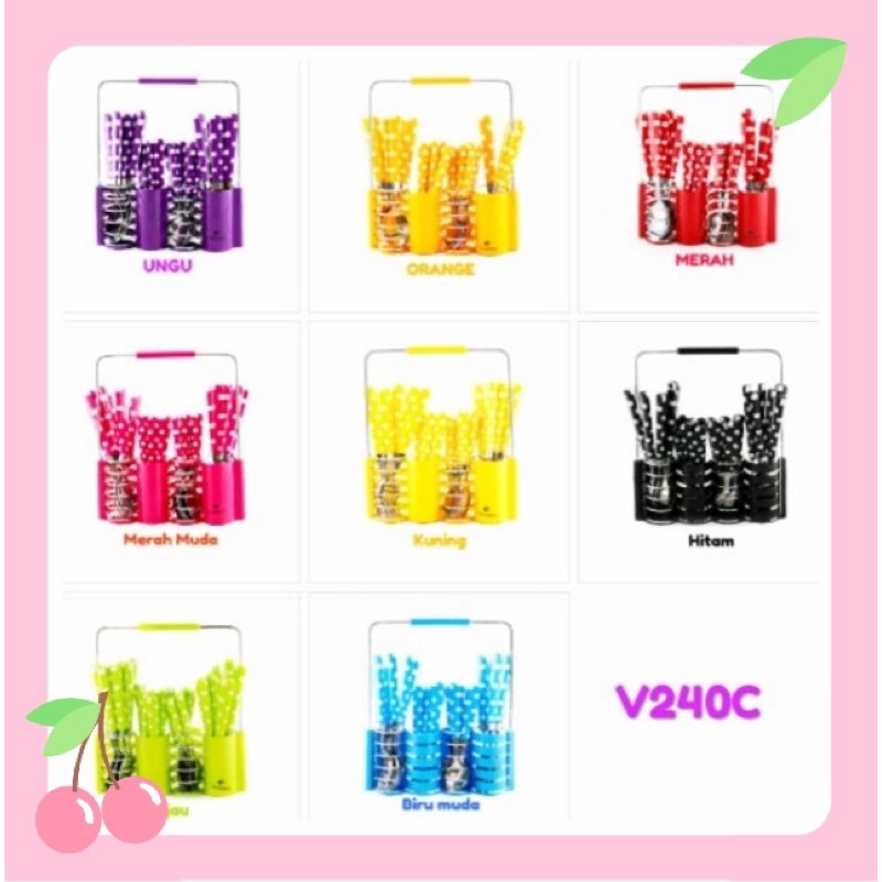 Sendok dan Garpu stainless steel set Vicenza V240C