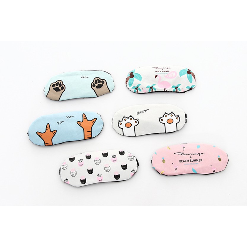 Eye Mask Kaki Binatang Flamingo Kucing Shopee Indonesia