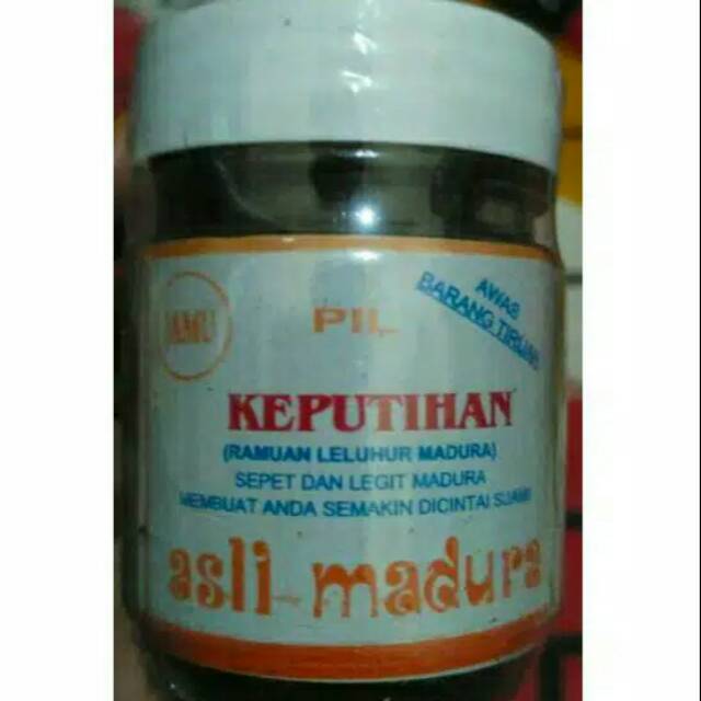 PIL KEPUTIHAN JOKOTOLE / JAMU MADURA / JAMU KEPUTIHAN / JAMU PEKTAY
