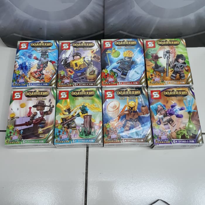 ITN - sy1463 league legends minifigure brick lego super heroes 1463