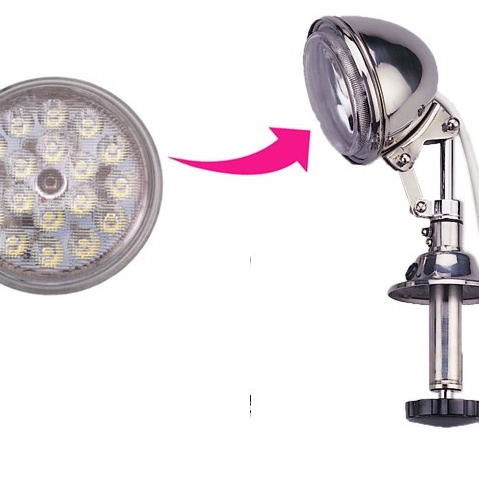 LED Search Light 01603-WBD / Lampu Sorot Kapal / Lampu Sorot LED