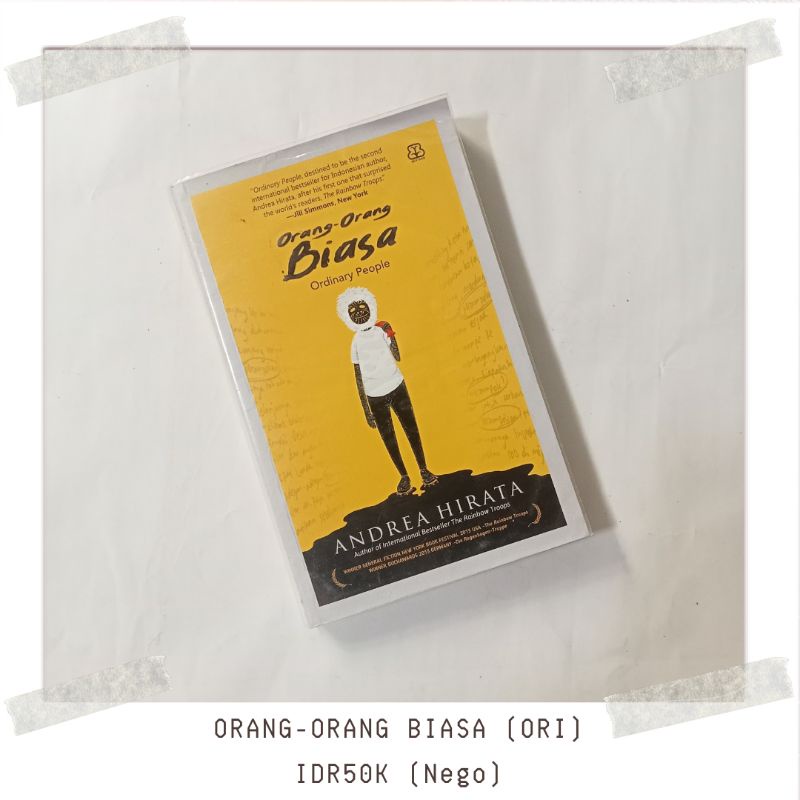 [PRELOVED] Orang-Orang Biasa