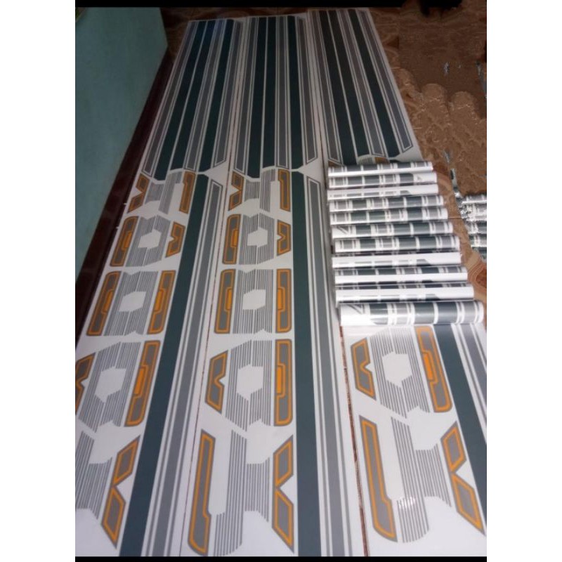 STICKER STRIPING STIKER LIST BODY MOBIL CARRY 10 EXTRA ALEXANDER