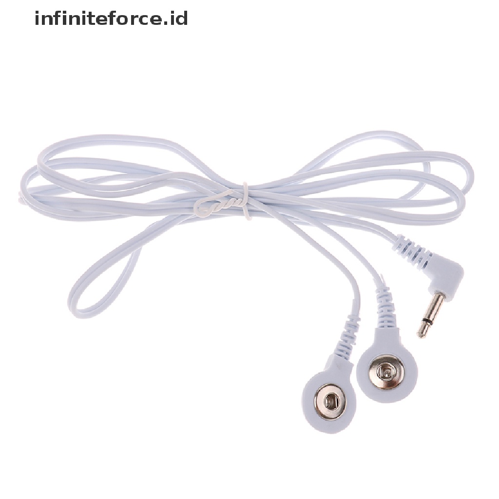 (infiniteforce.id) Kabel Elektroda 2 Arah Dengan Jack Dc 3.5Mm