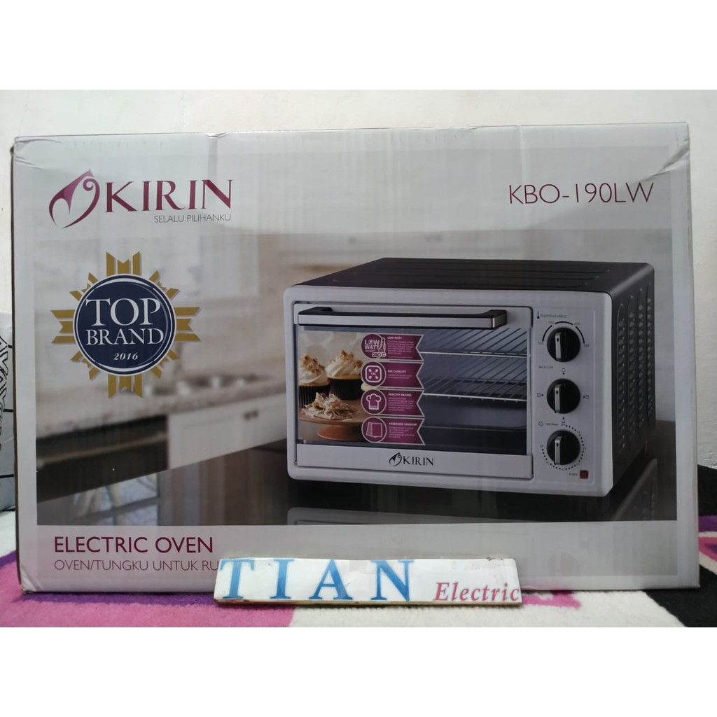 KIRIN KBO-190LW Oven Toaster 19 Liter Low Watt