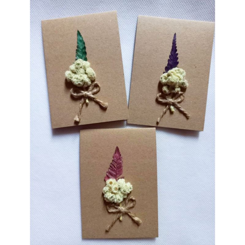 

THANKYOU CARD BUNGA KERING (2 LEMBAR)