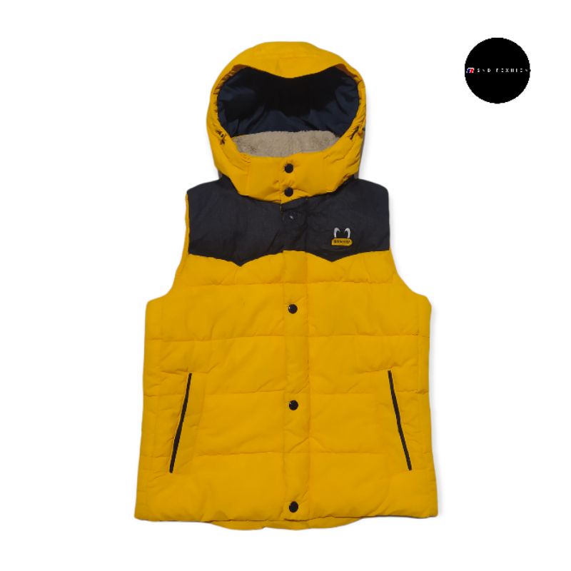 VEST BULANG PANCOAT ROMPI BULU ANGSA SECOND DOWN