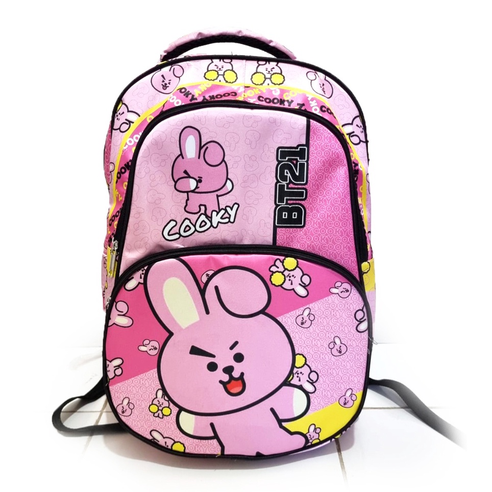 RANSEL BACKPACK SD / REMAJA GAMBAR KARTUN DINO DINO UKURAN BESAR - 17inch