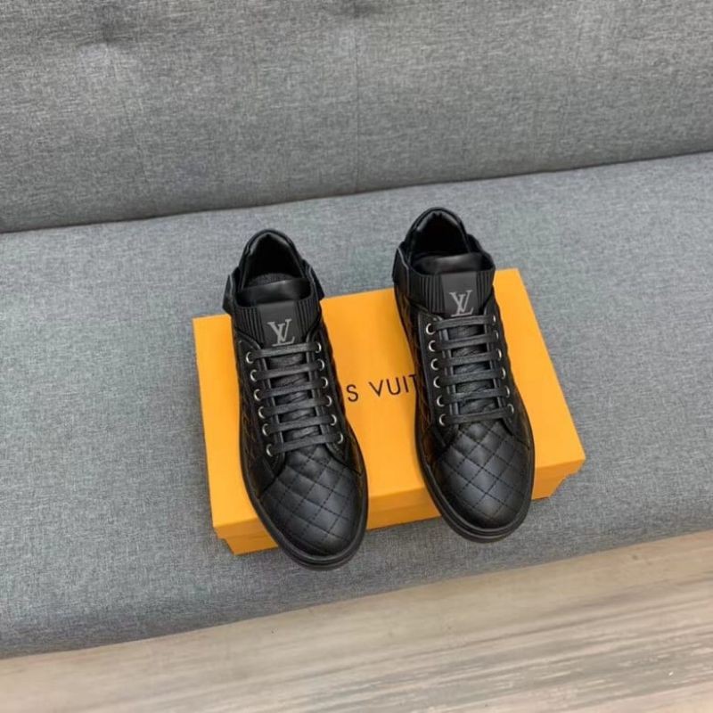 sepatu pria sneaker lv mirror quality lou is vuitton