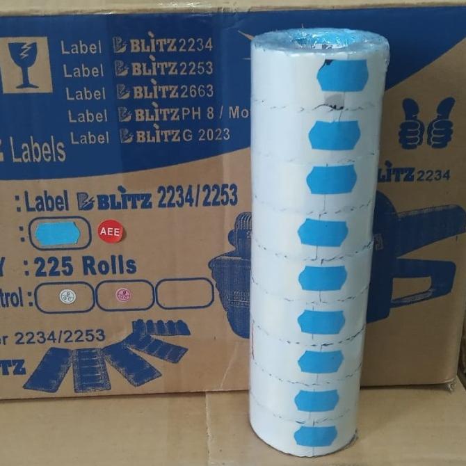 

(BISA COD) Label blitz warna FREE ONGKIR Kode 870