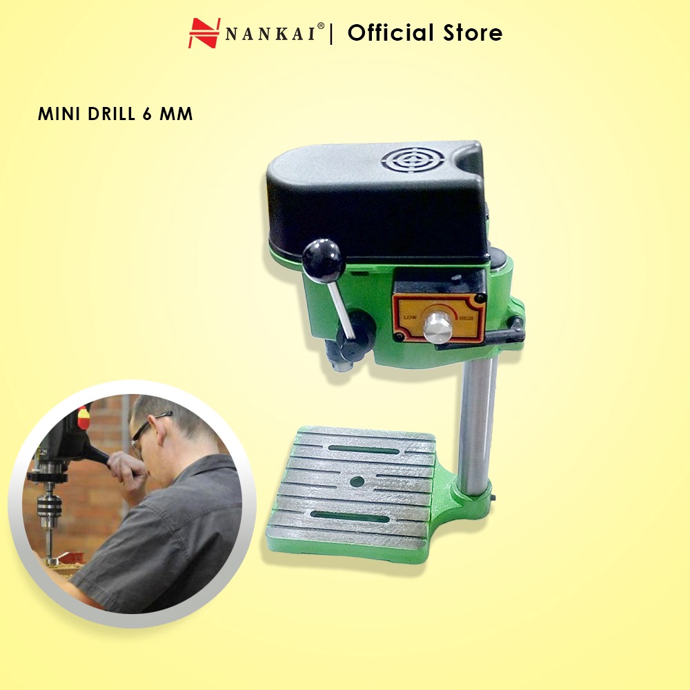 Mesin Bor Duduk Mini 6mm / Mini Drill 6mm Nankai